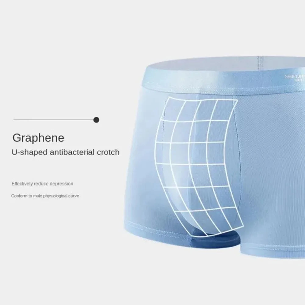 Men's underwear boxer Shorts sheer 4pc