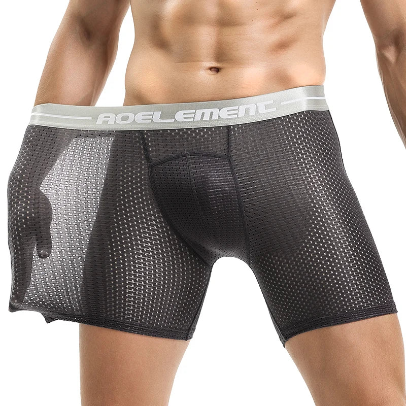 Men's sports underwear mesh
