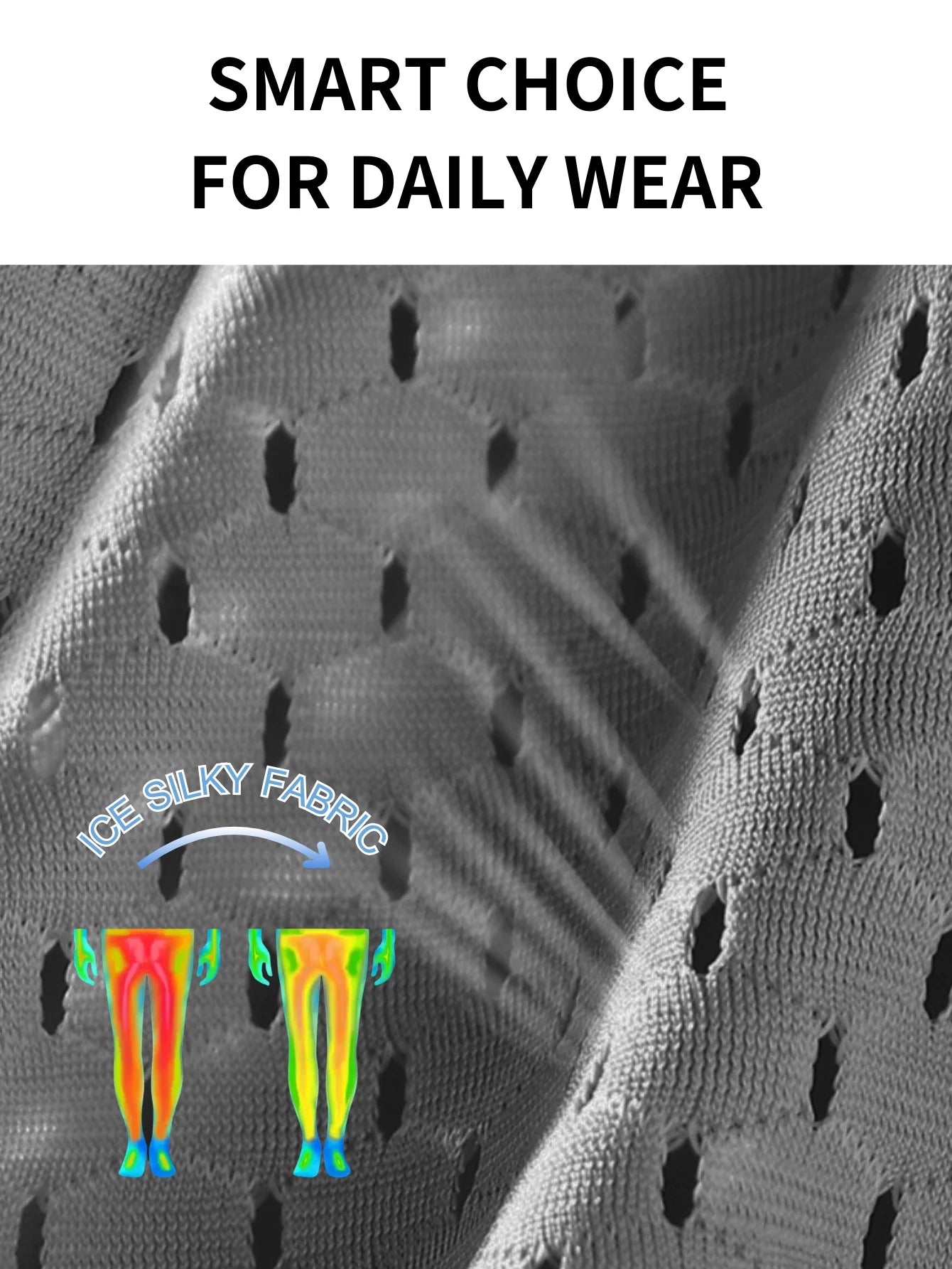 Men's underwear boxers mesh