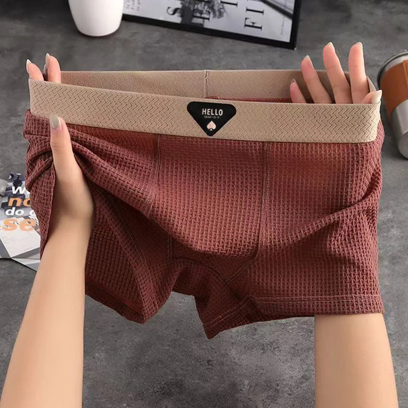 Men's underwear boxer Shorts mesh 4pc